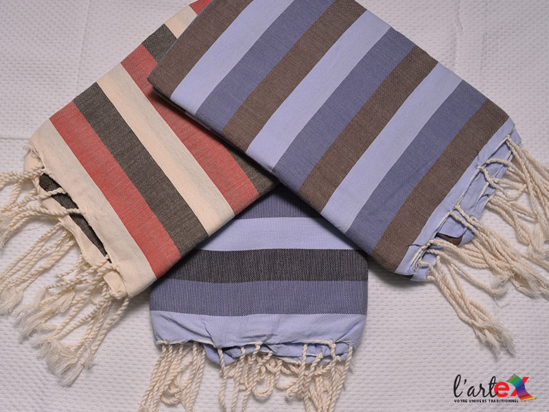Fouta 3 Couleurs